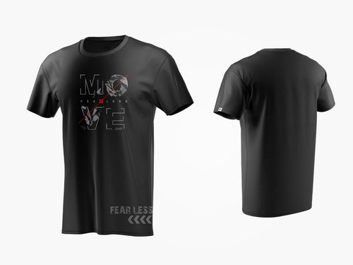 Motivational Graphic T-Shirt - 'Move Fearless'