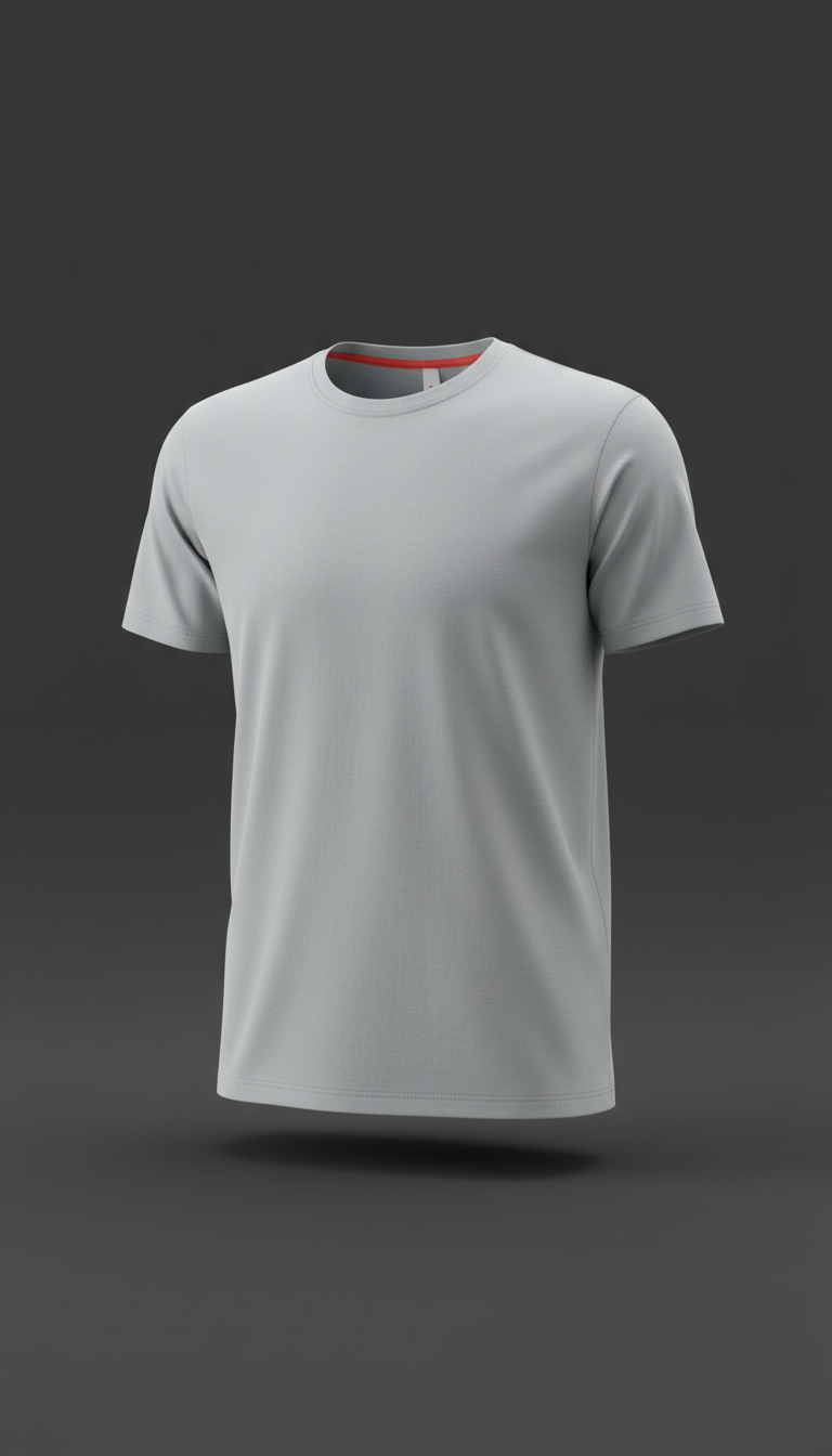 Frosted Silver Clean Classic Tee