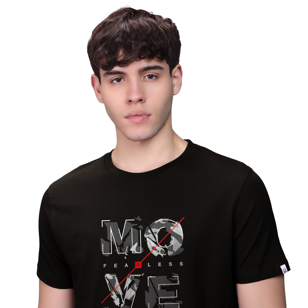 Urban Setters Move Fearless graphic t-shirt - print close up