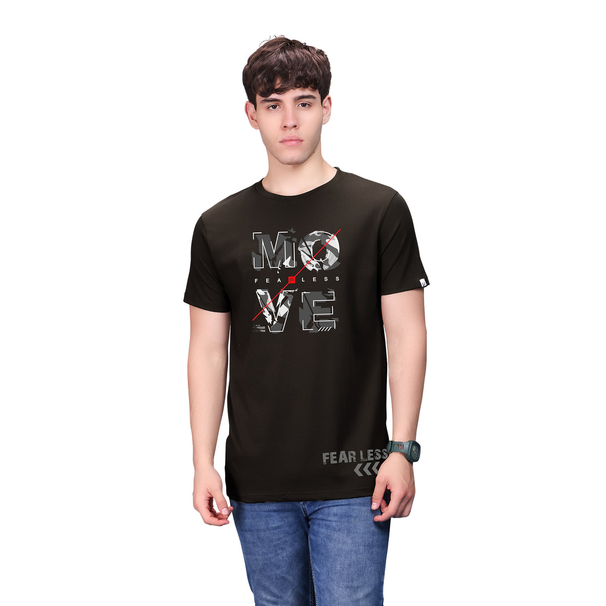 Urban Setters Move Fearless graphic t-shirt - front view
