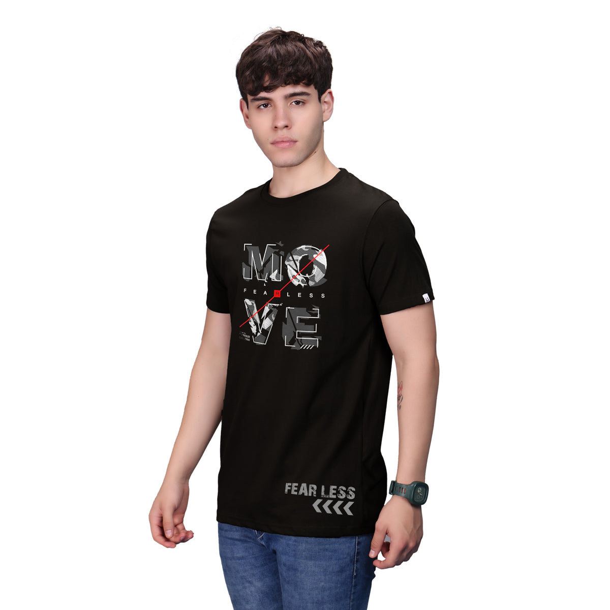 Urban Setters Move Fearless graphic t-shirt - side view