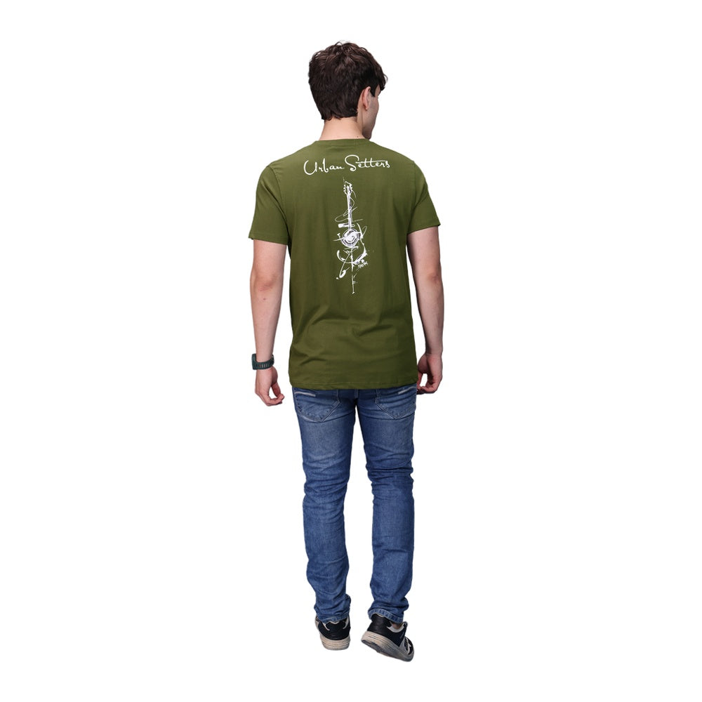 Urban Setters Music Edition graphic t-shirt - back view