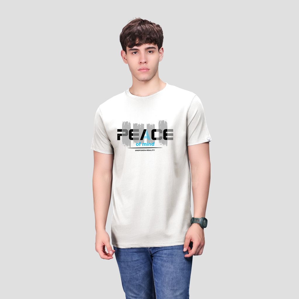 Urban Setters Peace of Mind graphic t-shirt - front view