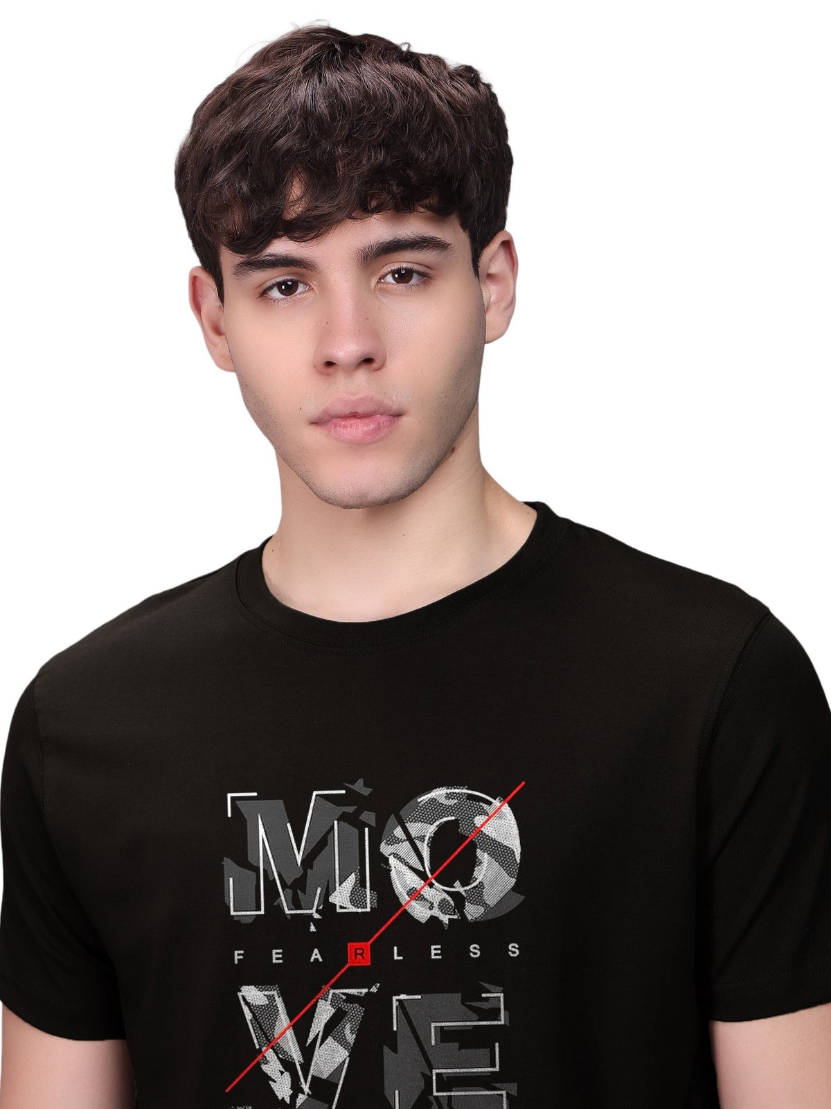 Urban Setters Move Fearless Graphic T-Shirt - print close up