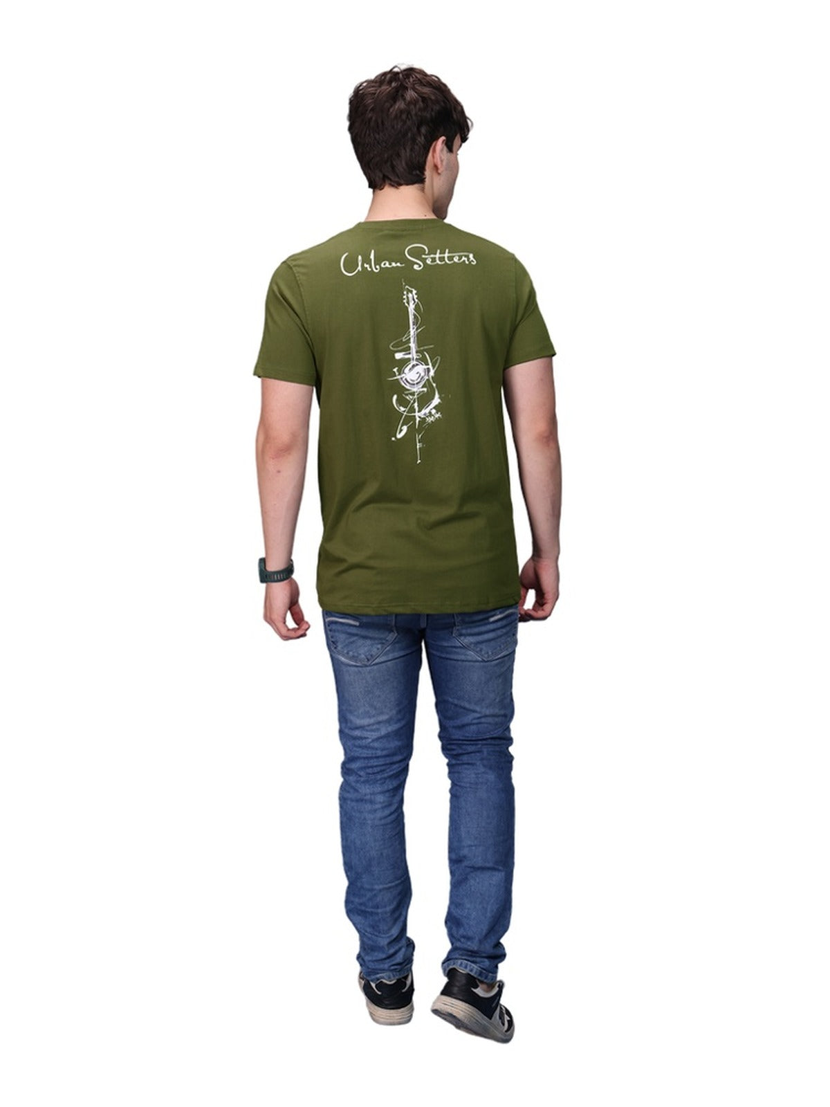 Urban Setters Music Edition Graphic T-Shirt - back view